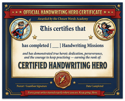 Certificate of Heroic Achievement